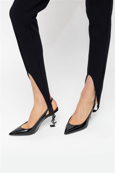 ysl opyum slingback|Saint Laurent Opyum YSL Logo.